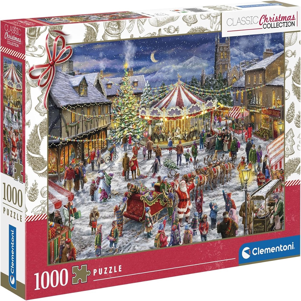 Clementoni Classic Christmas Fair - 1000 pieces Puzzle