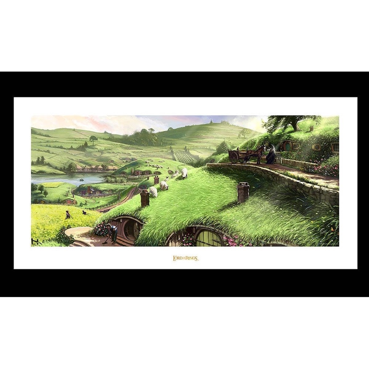 Weta Workshop: The Lord of the Rings Trilogy - Art Print - Disturber of the Peace