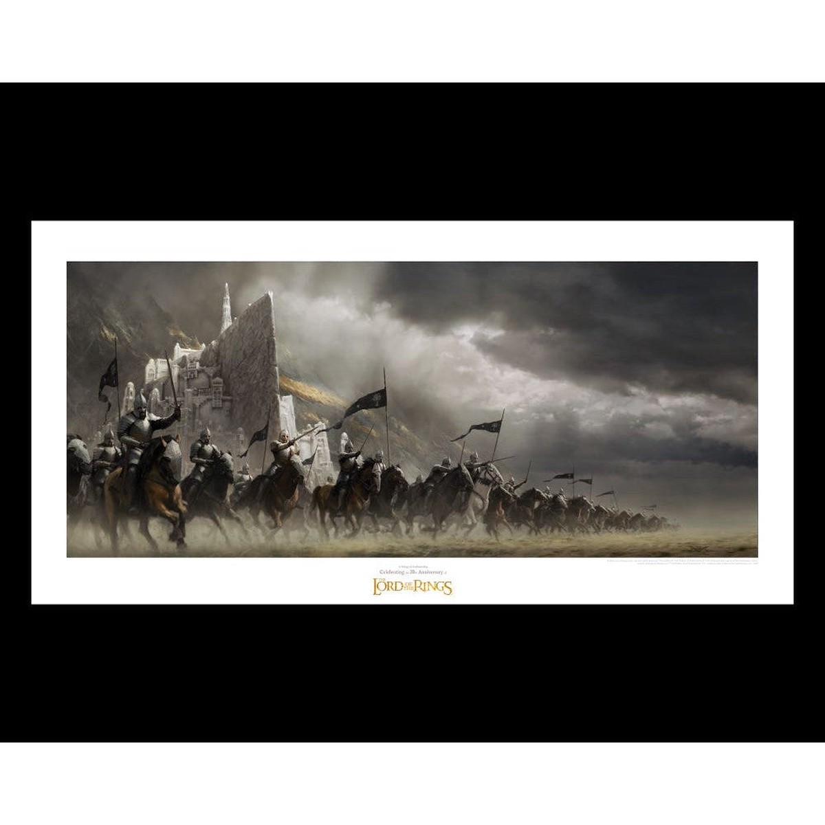 Weta Workshop: The Lord of the Rings Trilogy - Art Print - Faramir's Charge