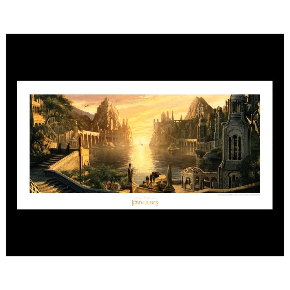 Weta Workshop: The Lord of the Rings Trilogy - Art Print - The Grey Havens