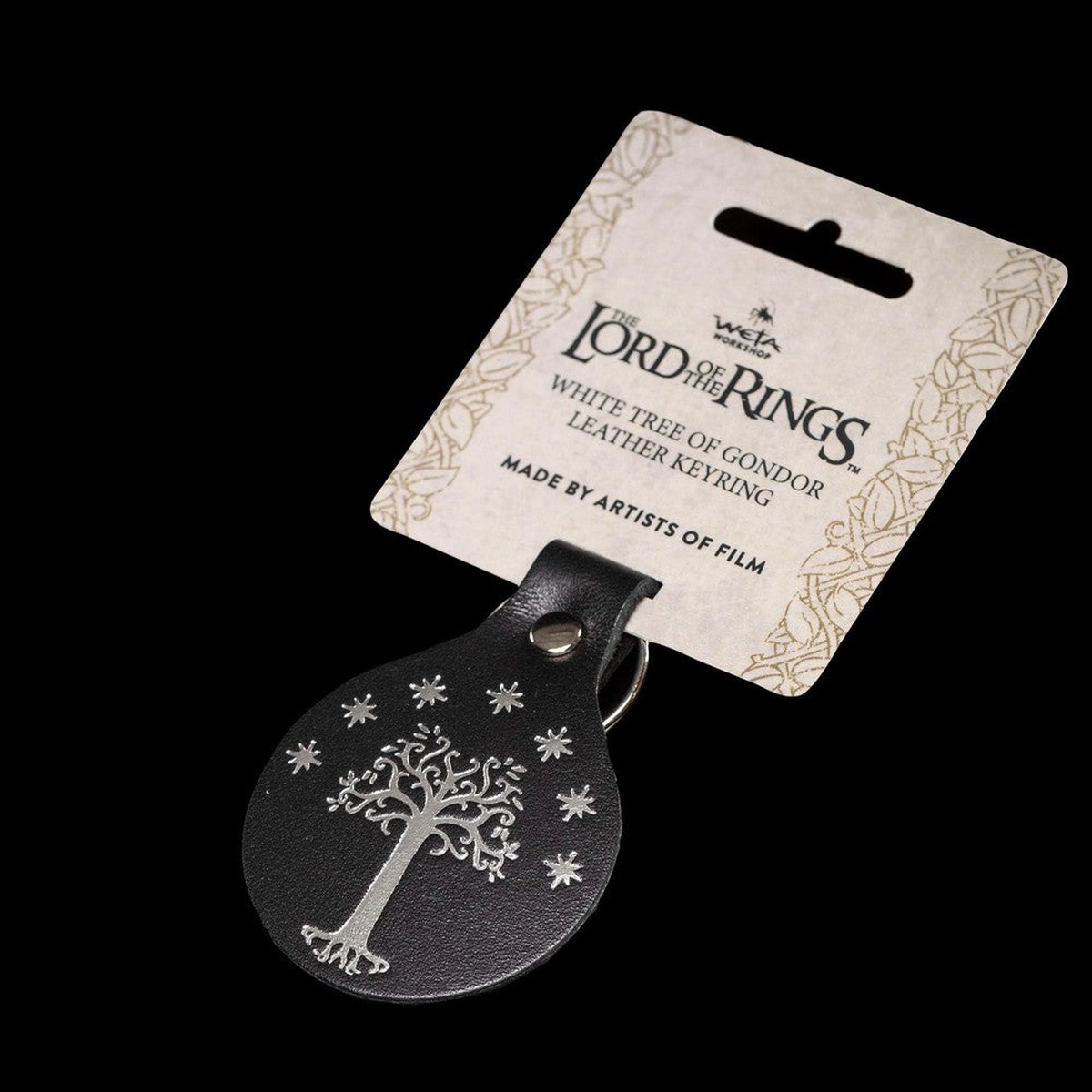 Weta Workshop: The Lord of the Rings Trilogy - Leather Keyring - Tree of Gondor