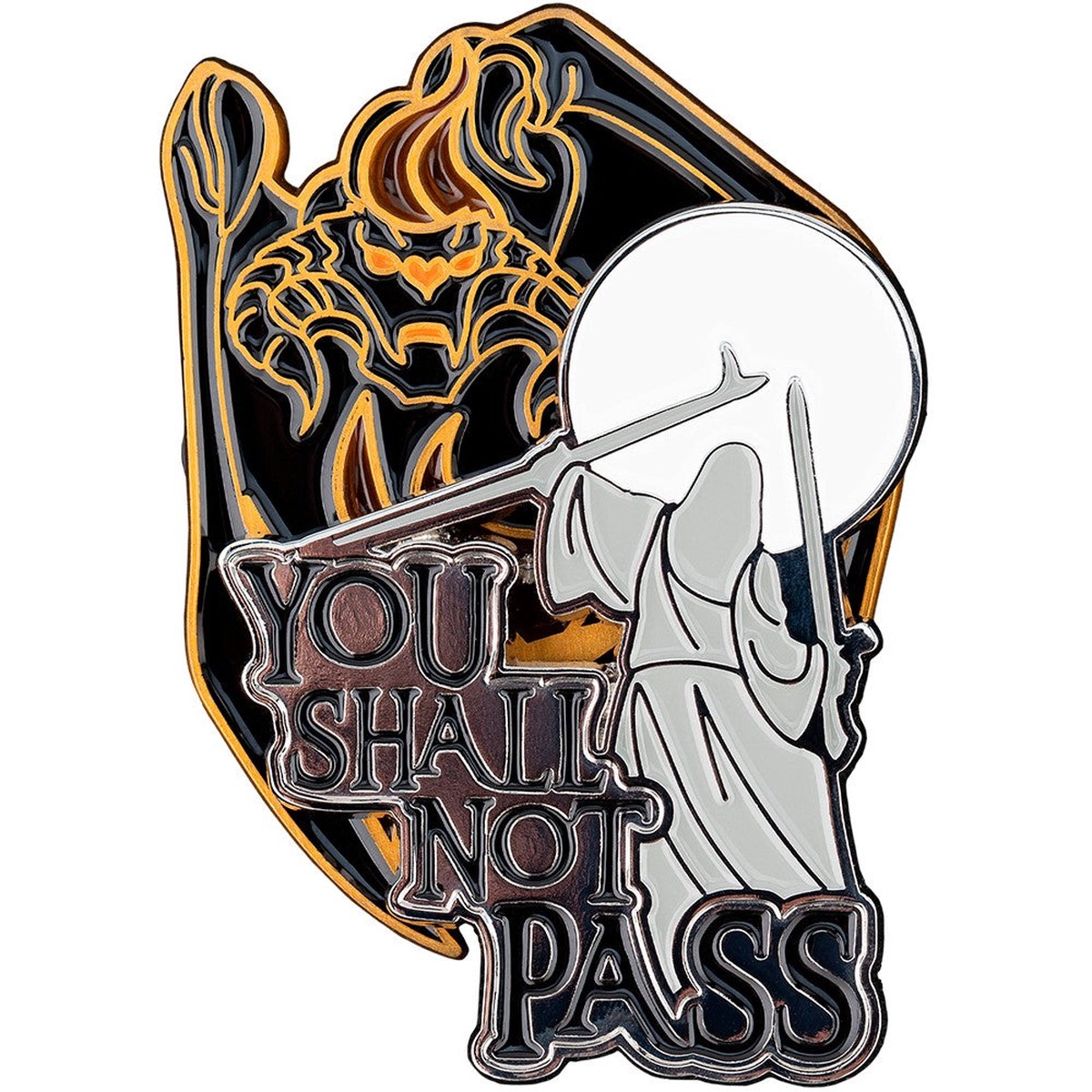 Weta Workshop: The Lord of the Rings Trilogy - Pin Set - You Shall Not Pass 2PK