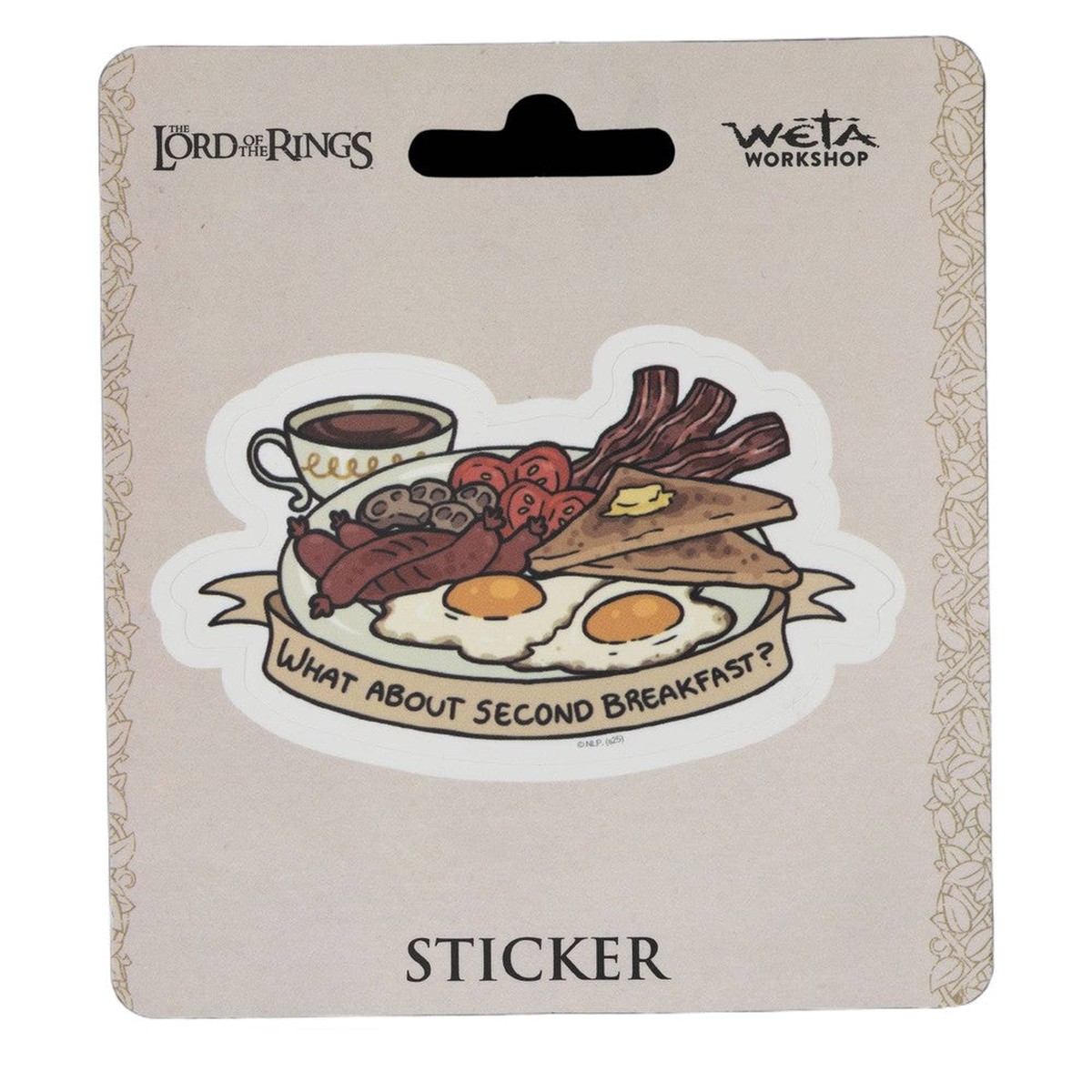 Weta Workshop: The Lord of the Rings Trilogy - Sticker - Second Breakfast