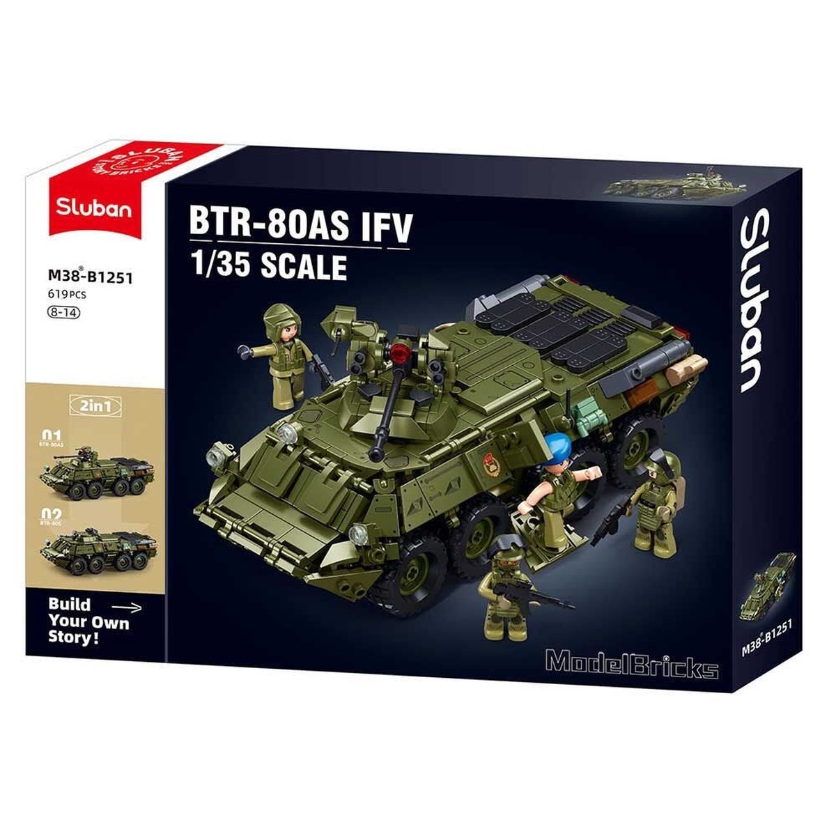 Btr-80As Ifv Fighting Vehicle