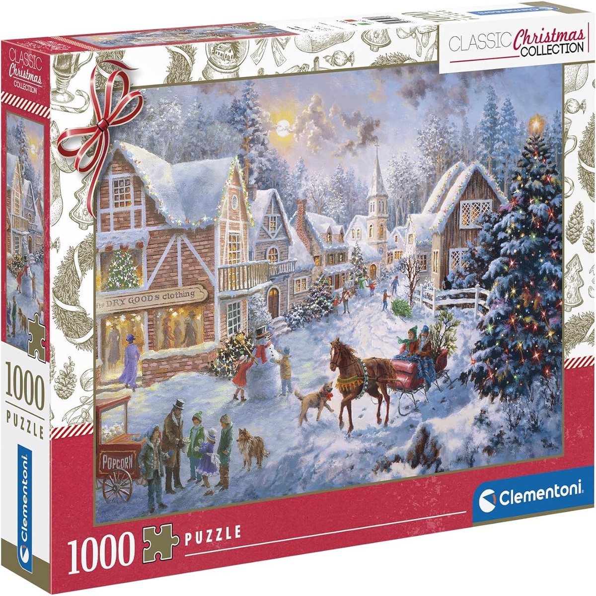 Clementoni Getting Ready for Christmas - 1000 piece Puzzle