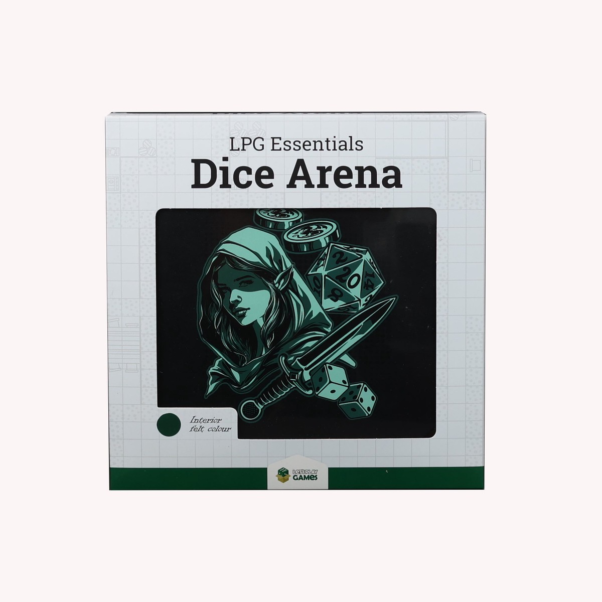 LPG Essentials Dice Arena Slate / Lich green