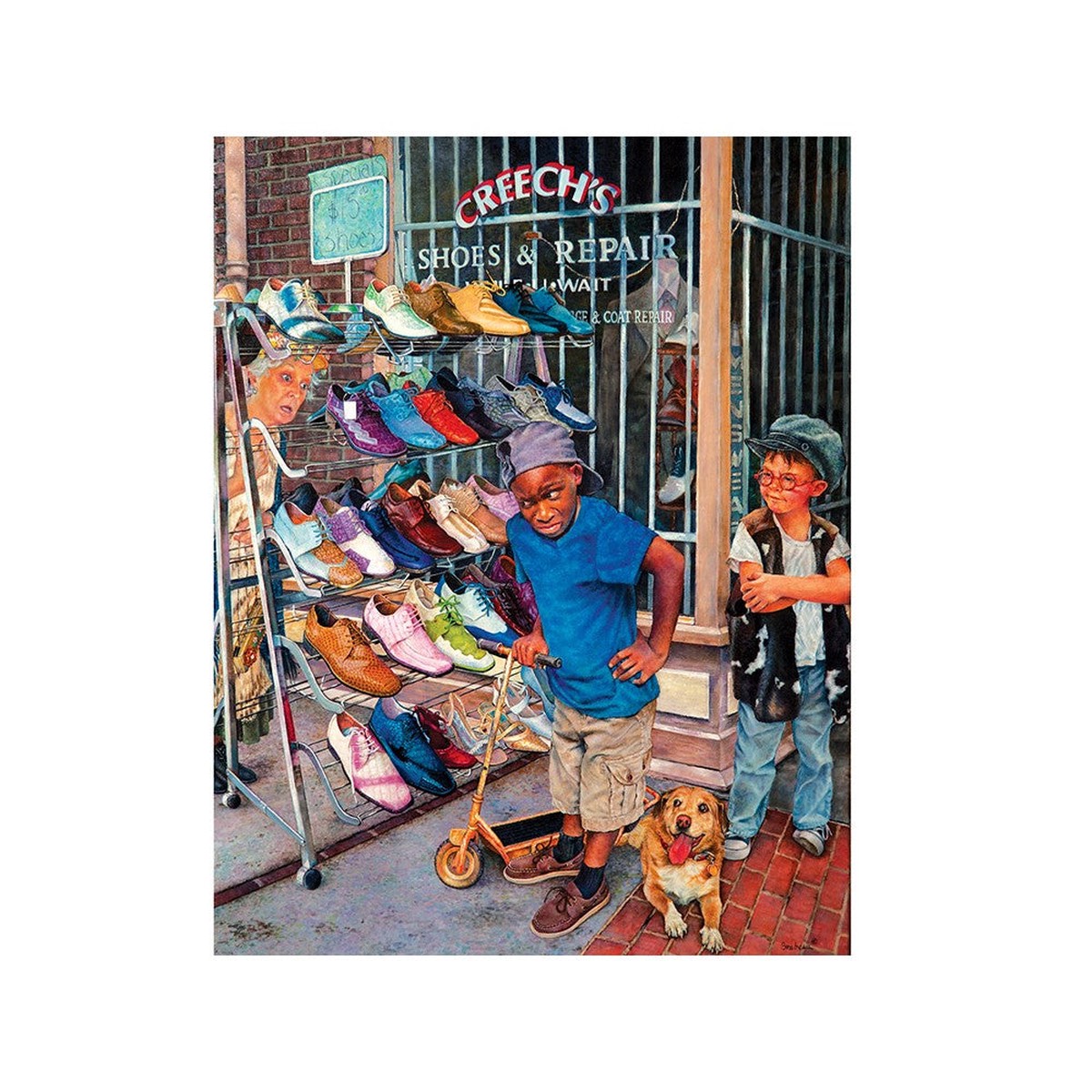 Sunsout - Crazy Shoes 1000 Piece Puzzle