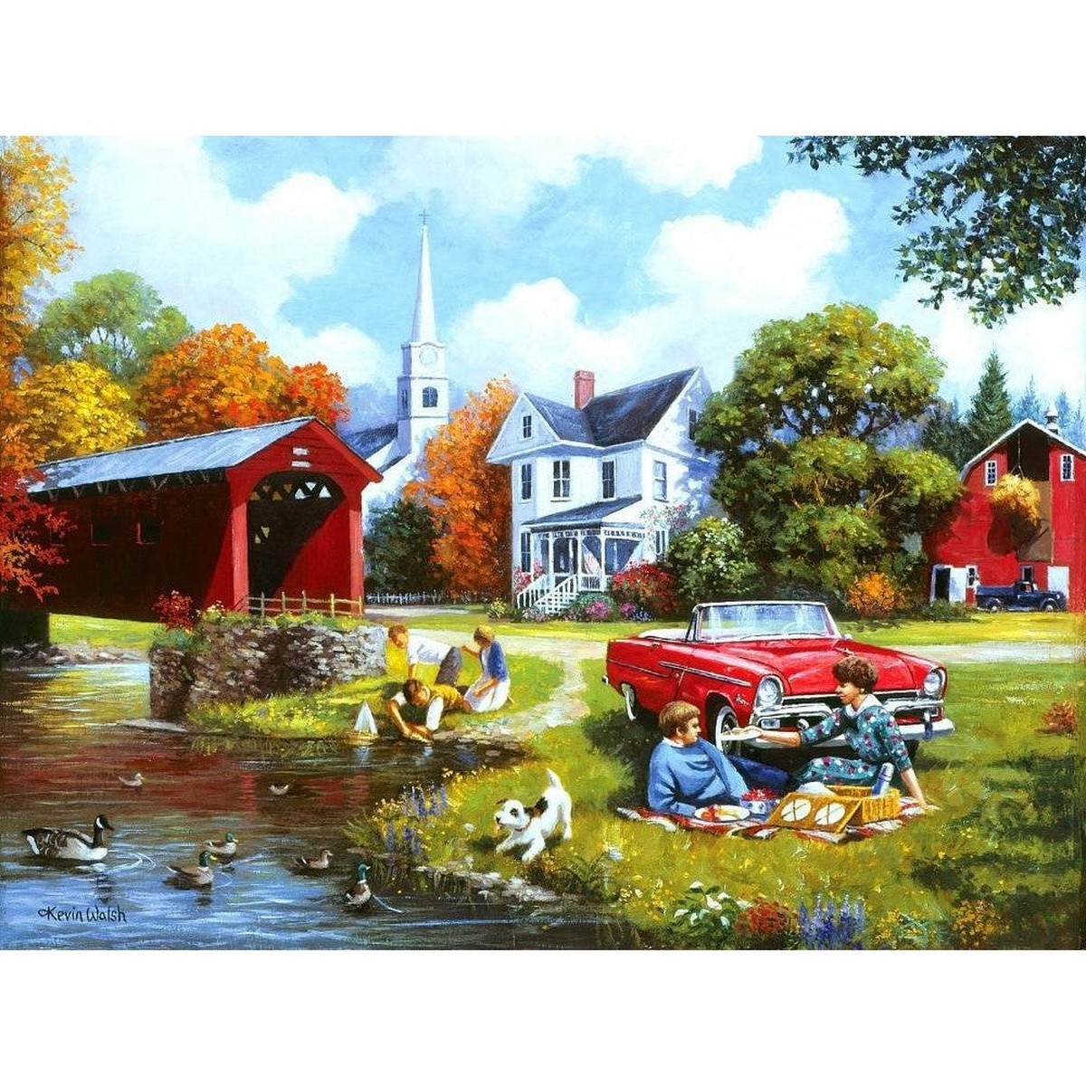 Sunsout - Lazy Days 300 Piece Puzzle