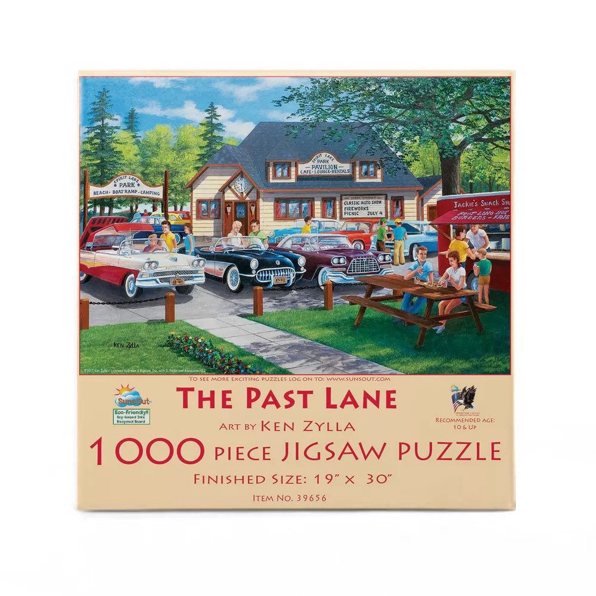 Sunsout - The Past Lane 1000 Piece Puzzle