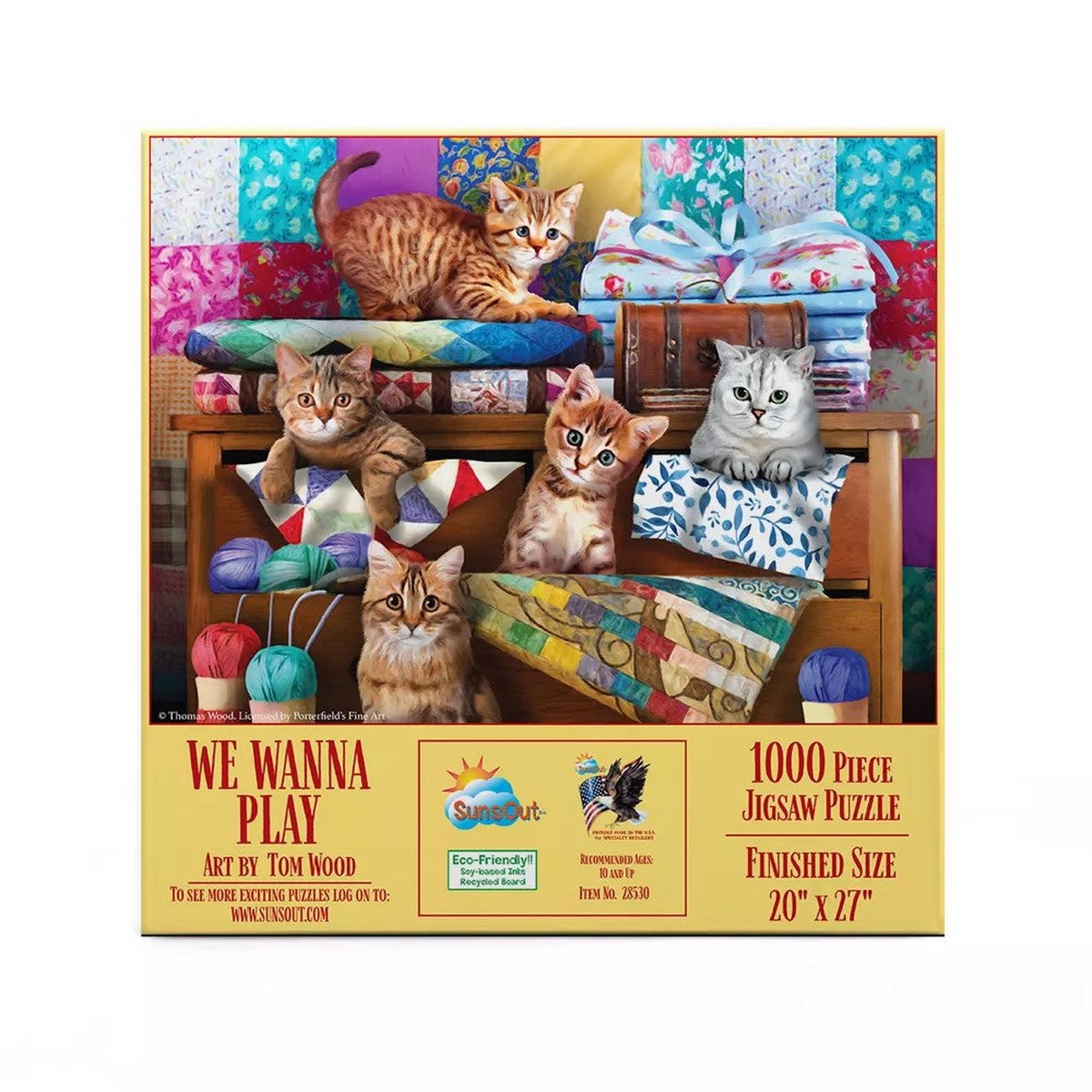 Sunsout - We Wanna Play 1000 Piece Puzzle
