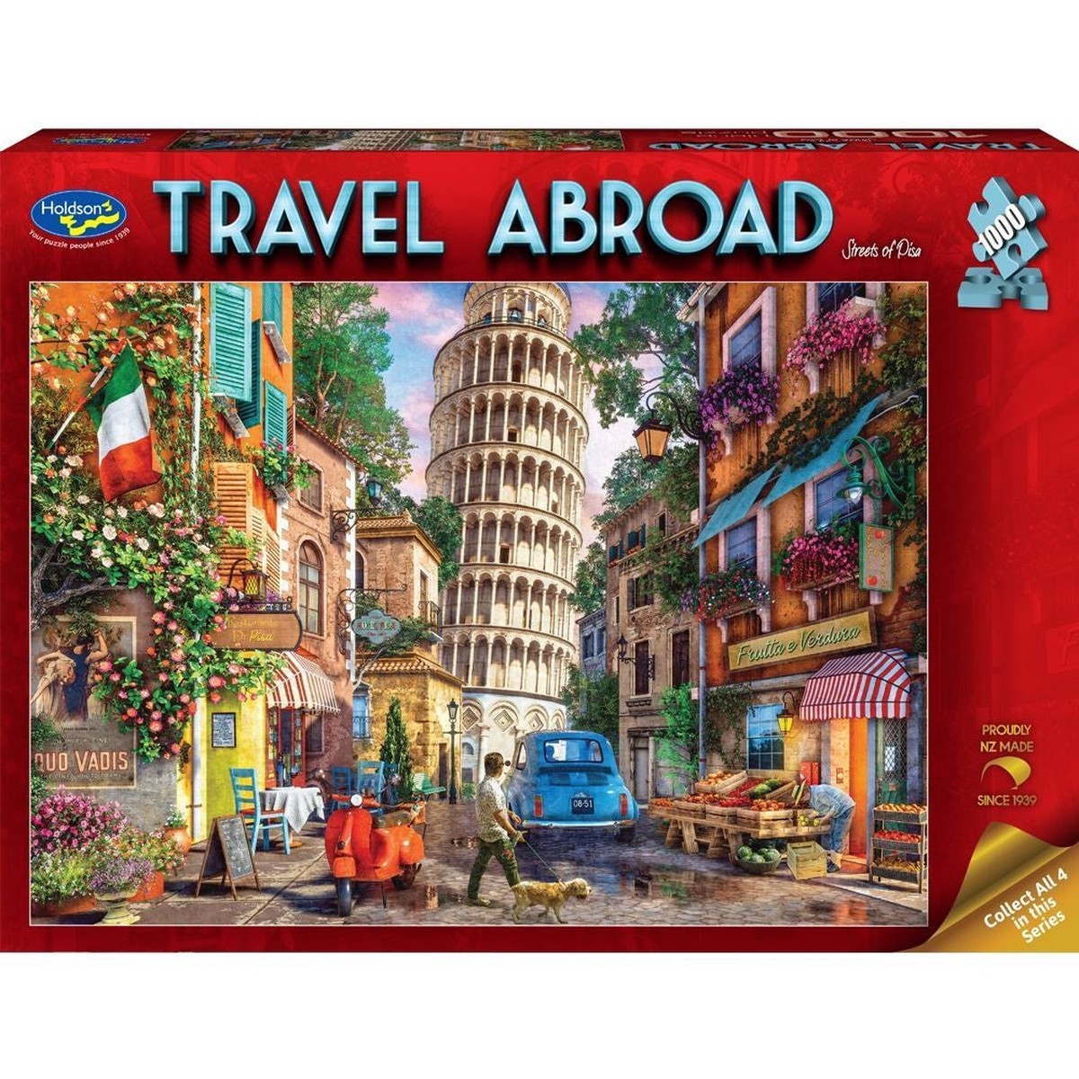Holdson - Travel Abroad Pisa 1000 Piece Puzzle