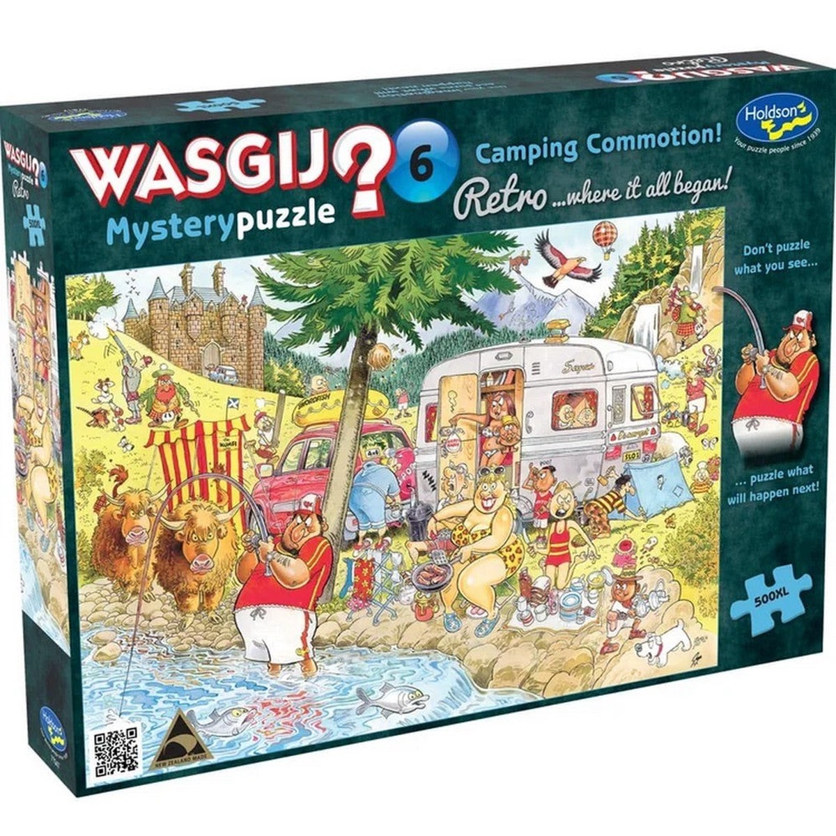 Holdson - Wasgij? Retro Mystery 6 500 Piece Puzzle
