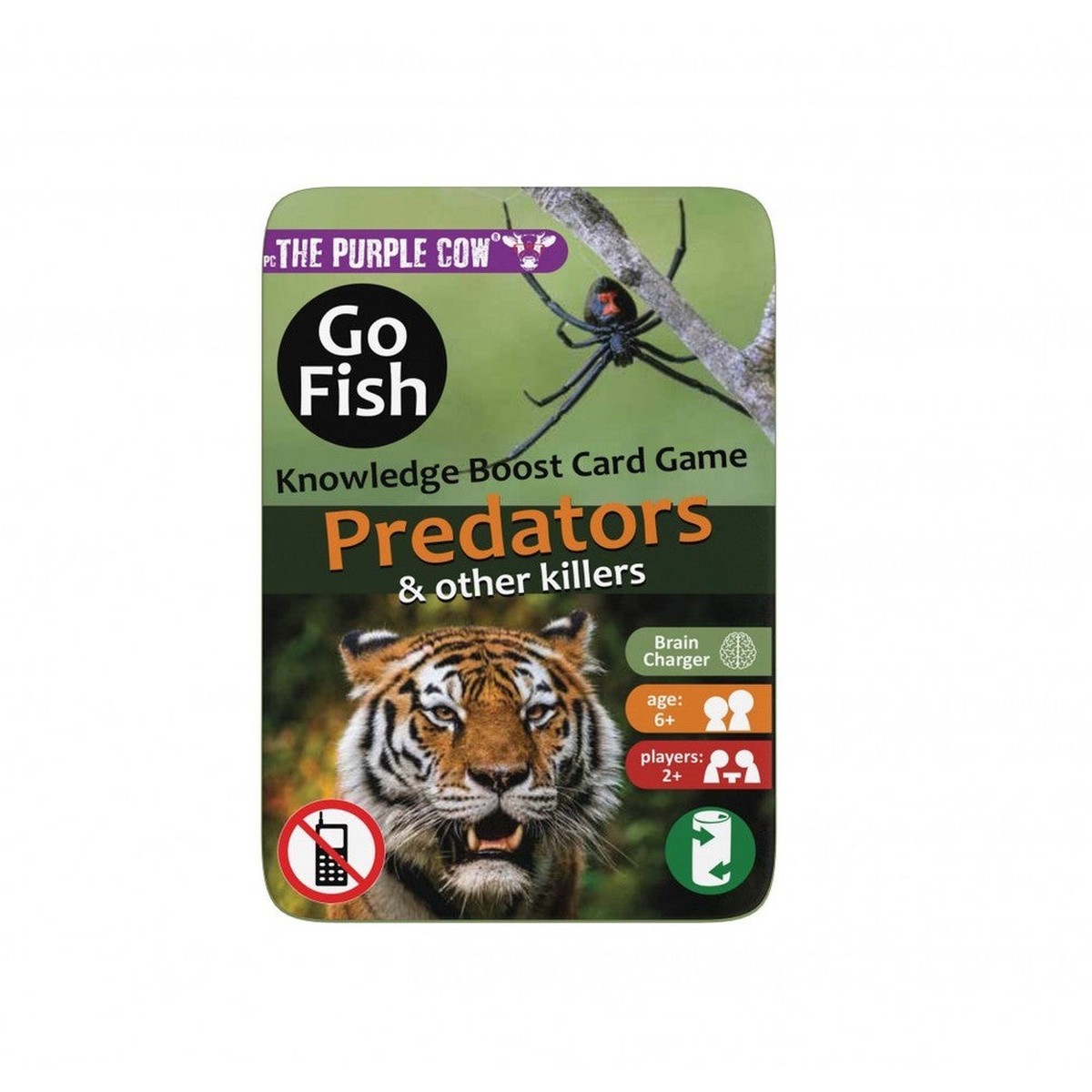 Go Fish Predators - Magnet - Tin