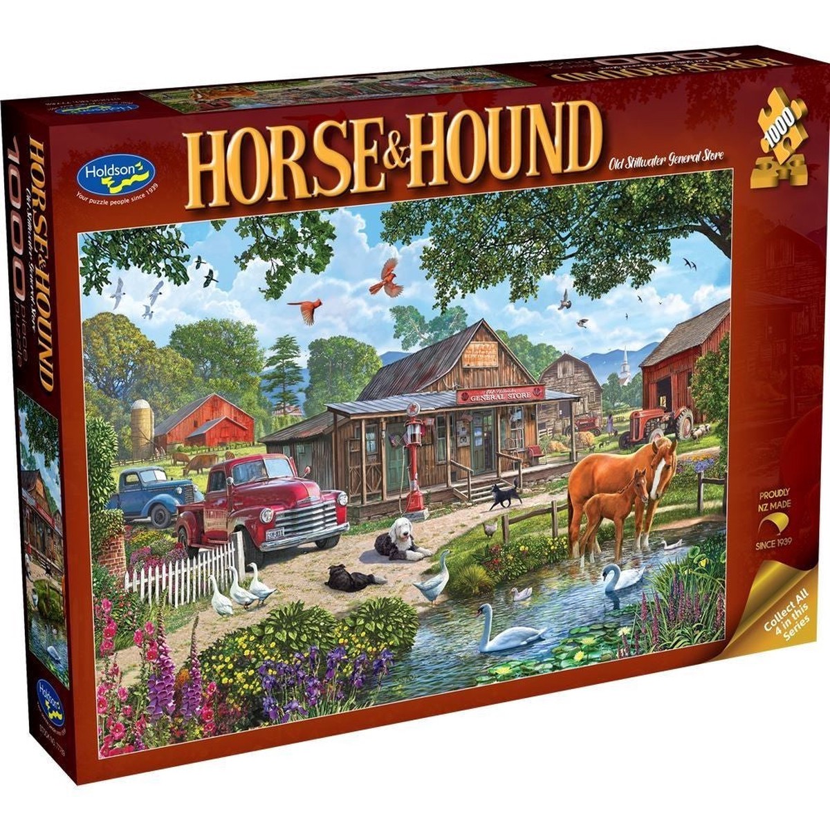 Holdson - Horse & Hound Stillwater 1000 Piece Puzzle