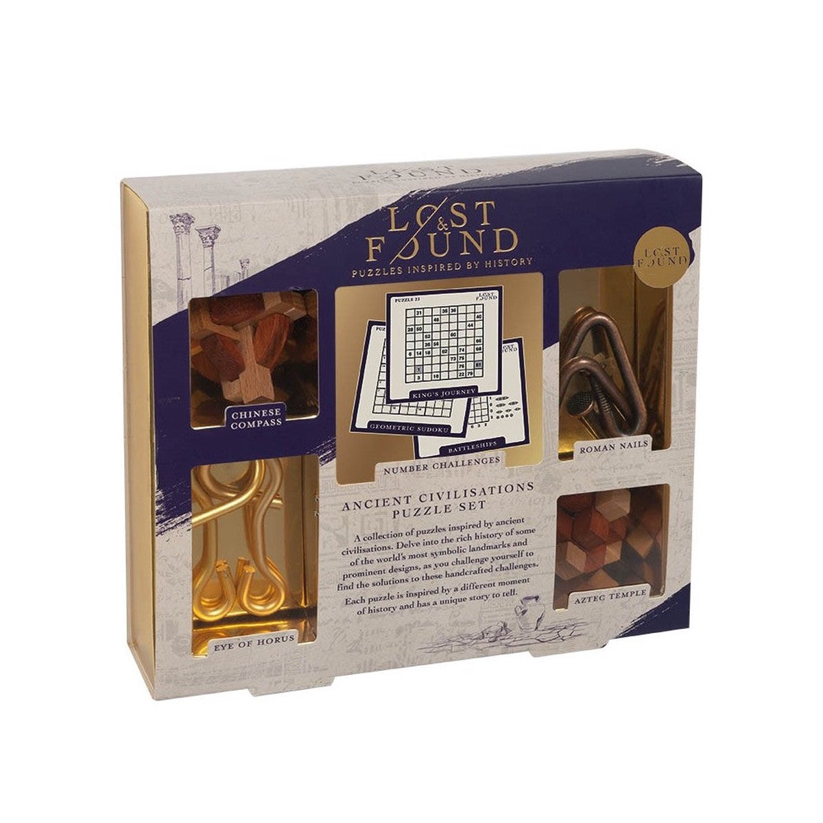 Professor Lost & Found Ancient Puzzle Set