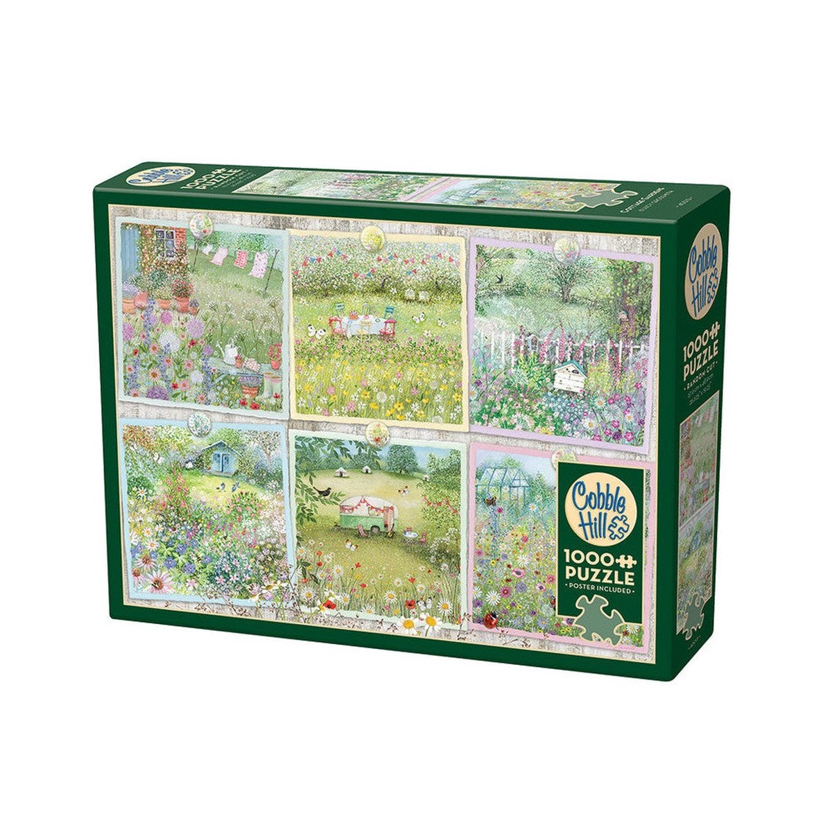 Cobble Hill - Cottage Gardens 1000 Piece Puzzle