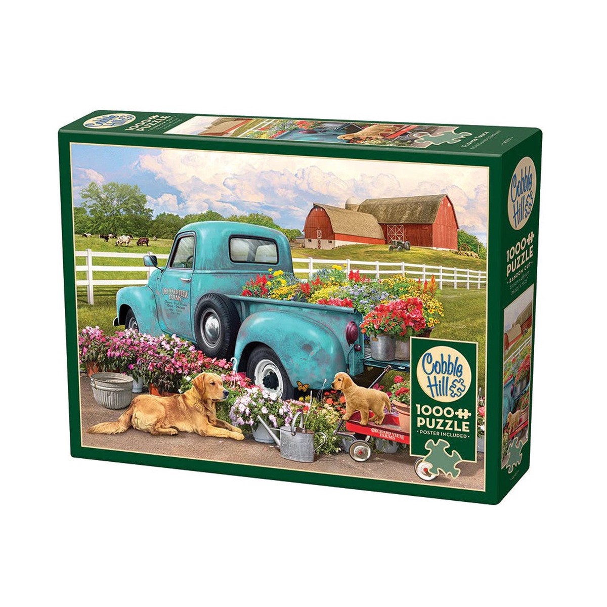 Cobble Hill - Flower Truck 1000 Piece Puzzle