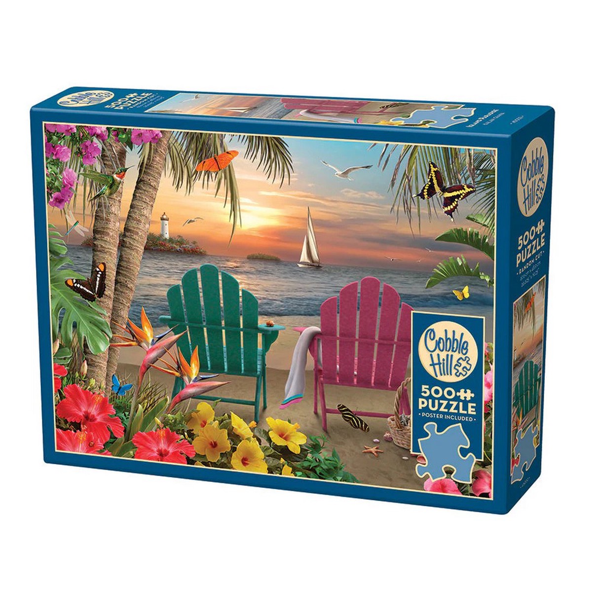 Cobble Hill - Island Paradise 500 Piece Puzzle
