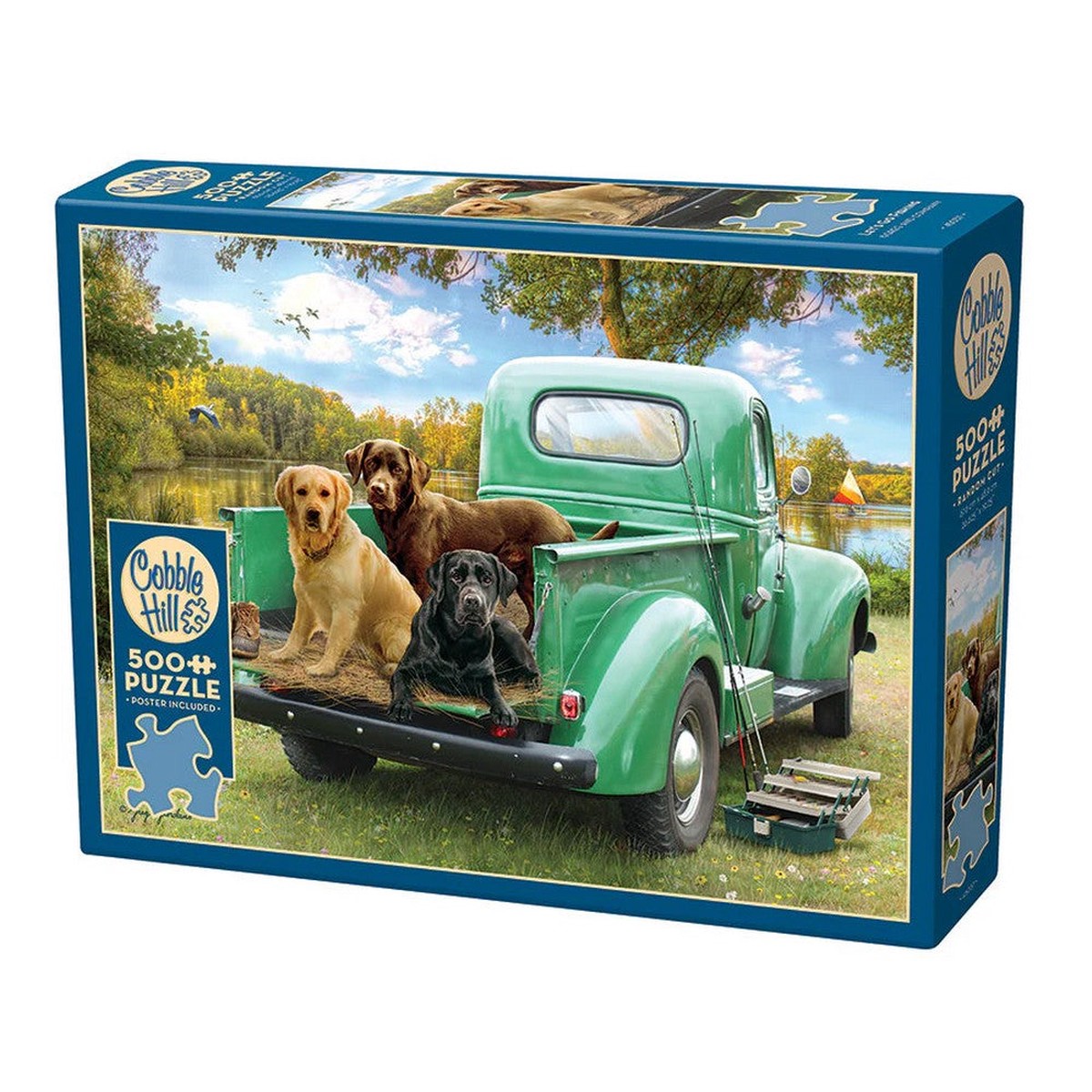 Cobble Hill - Lets Go Fishing 500 Piece Puzzle