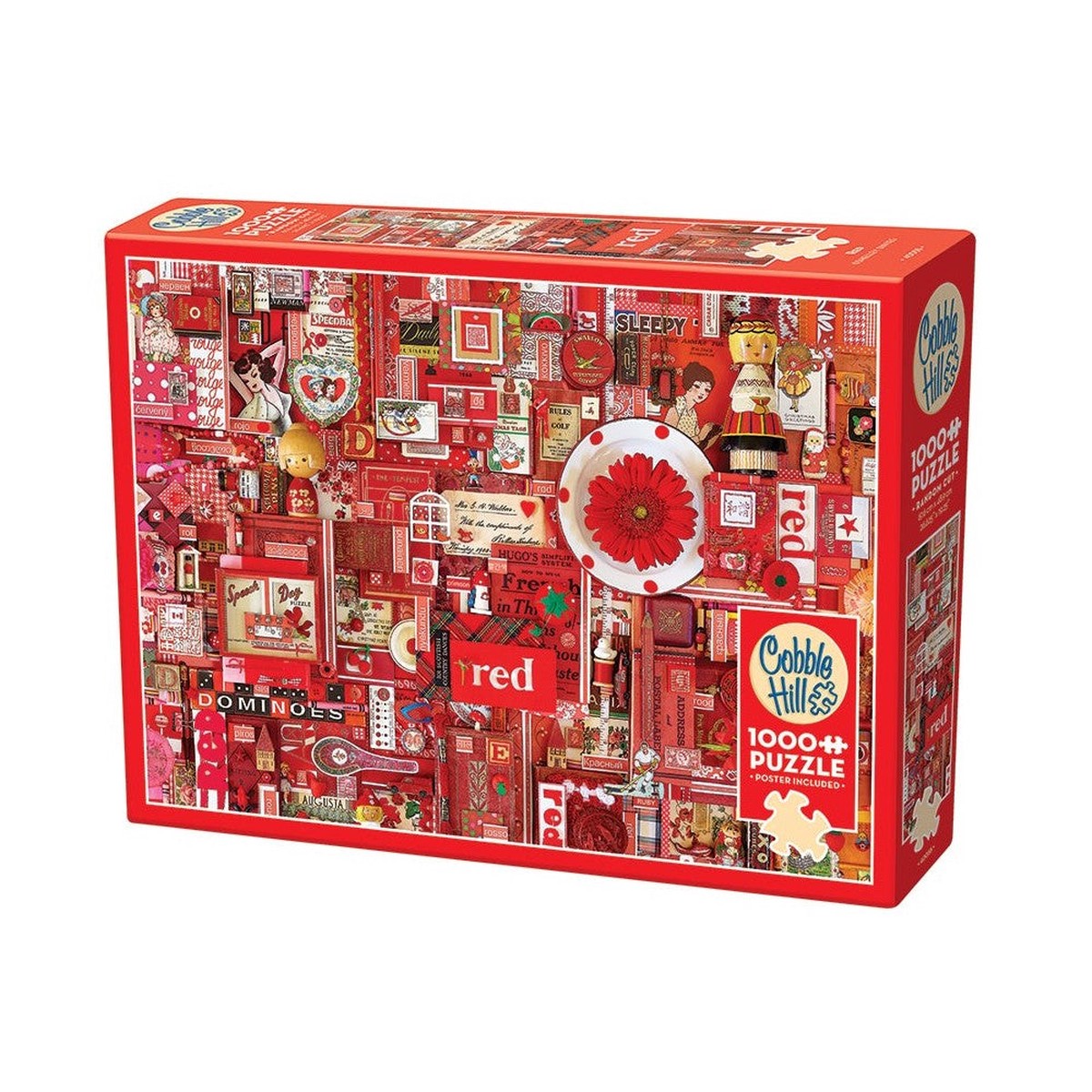 Cobble Hill - Rainbow Project 1000 Piece Puzzle Red