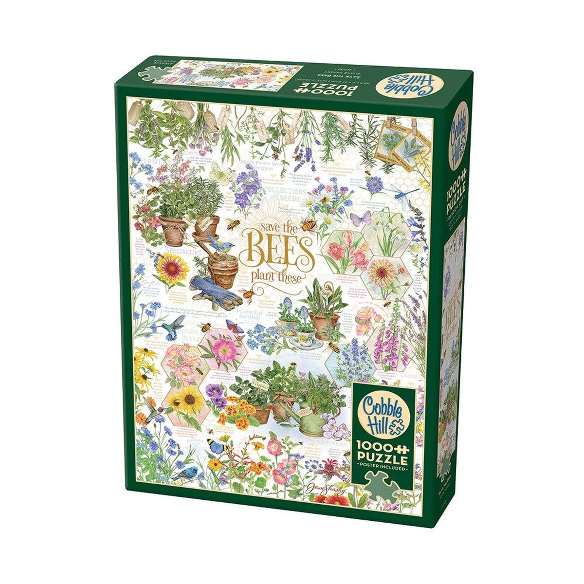 Cobble Hill - Save The Bees 1000 Piece Puzzle