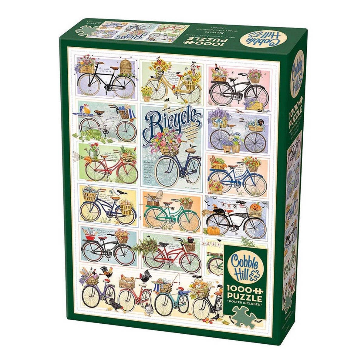Cobble Hill - Bicycles 1000 Piece Puzzle