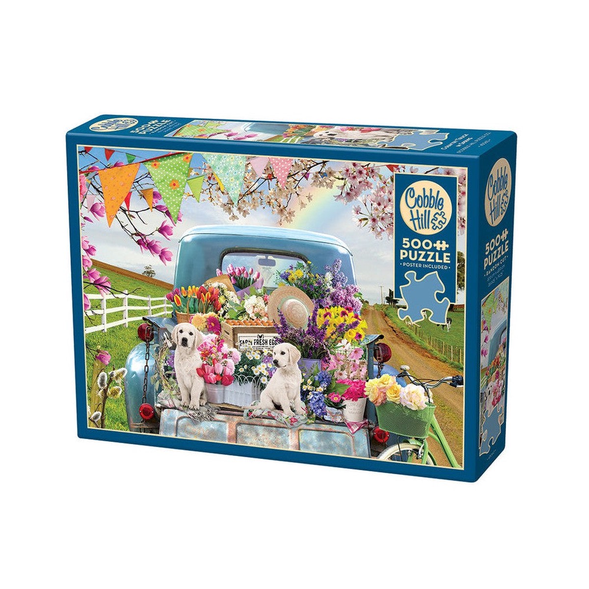 Country Truck In Spring 500 Piece Puzzle