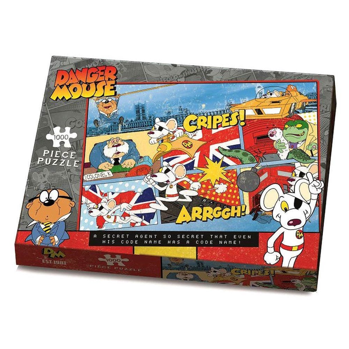 Paul Lamond - Danger Mouse Cripes! 1000 Piece Puzzle