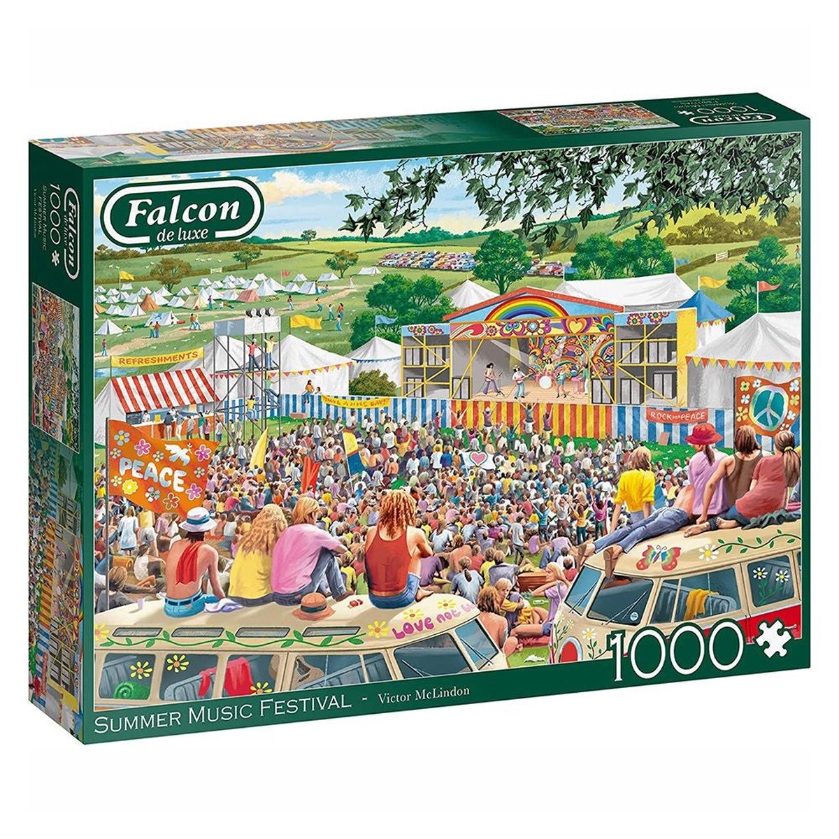 Summer Music Festival 1000 Piece Puzzle