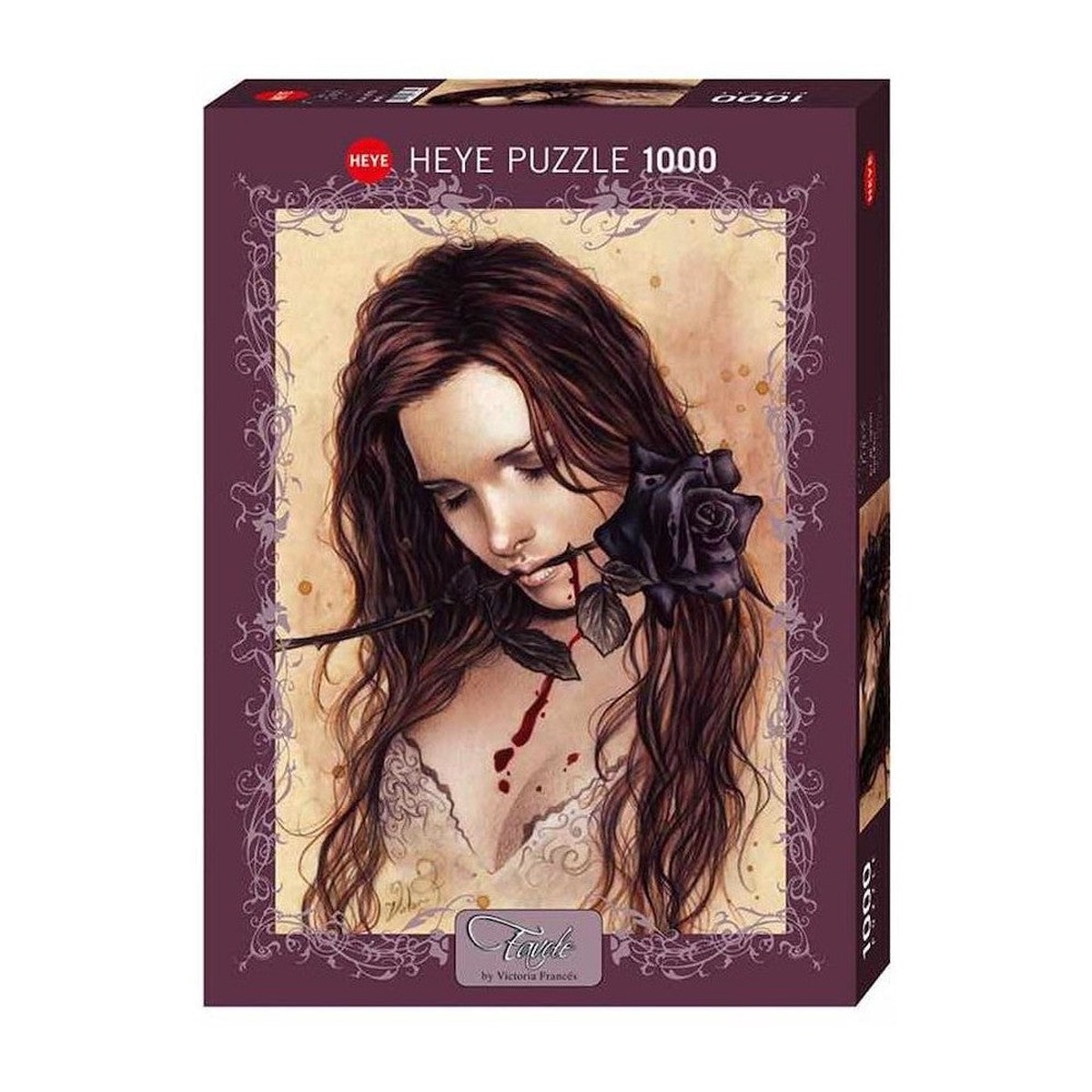 Favole - Dark Rose 1000 Piece Puzzle