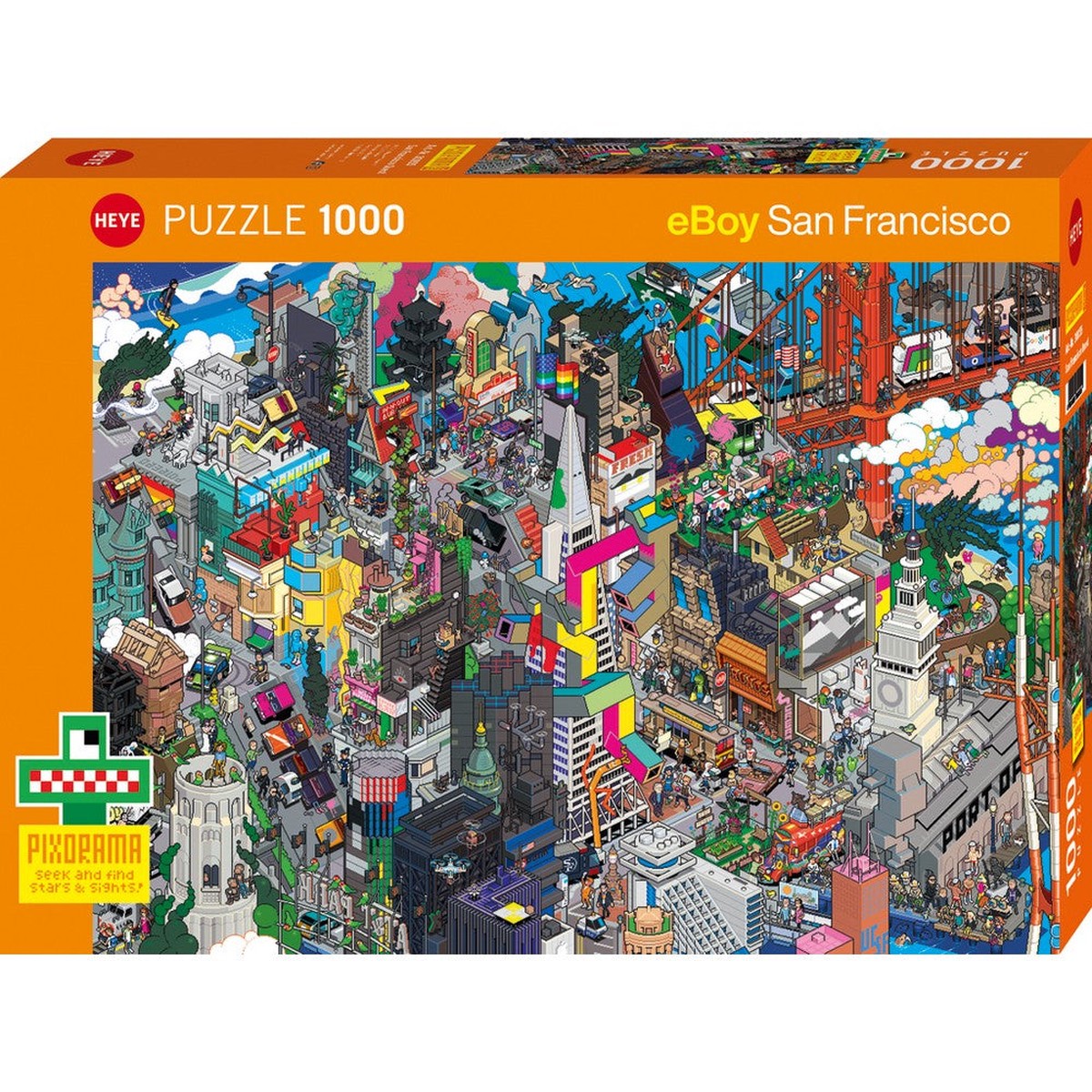 Heye - Eboy San Francisco Quest 1000P
