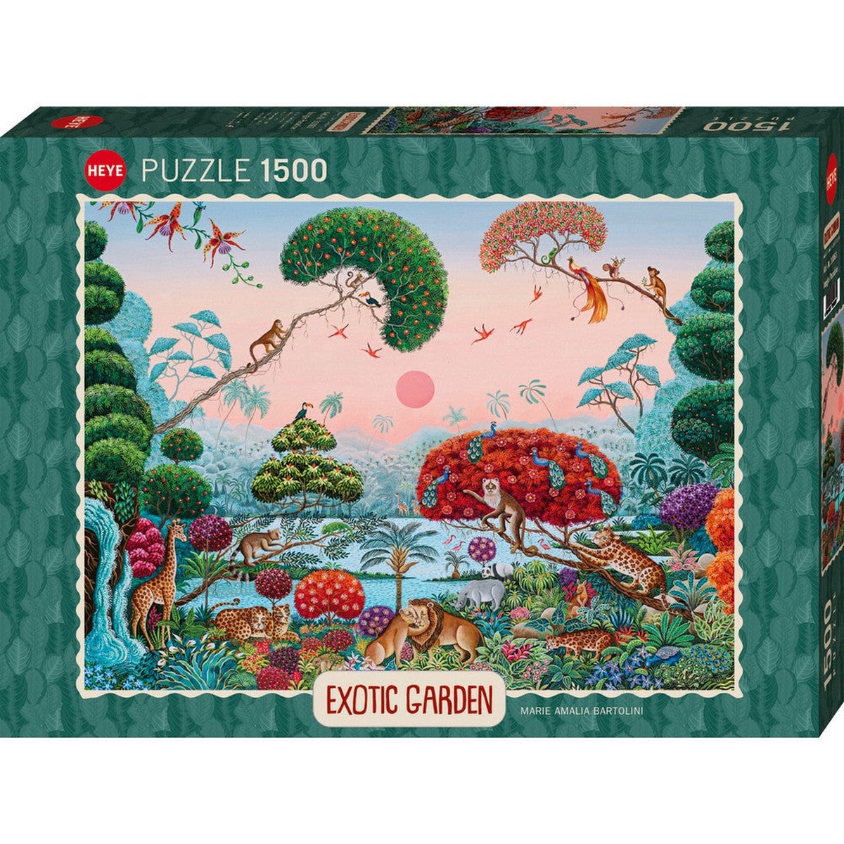 Heye - Exotic Garden Jungle 1500 Piece Puzzle