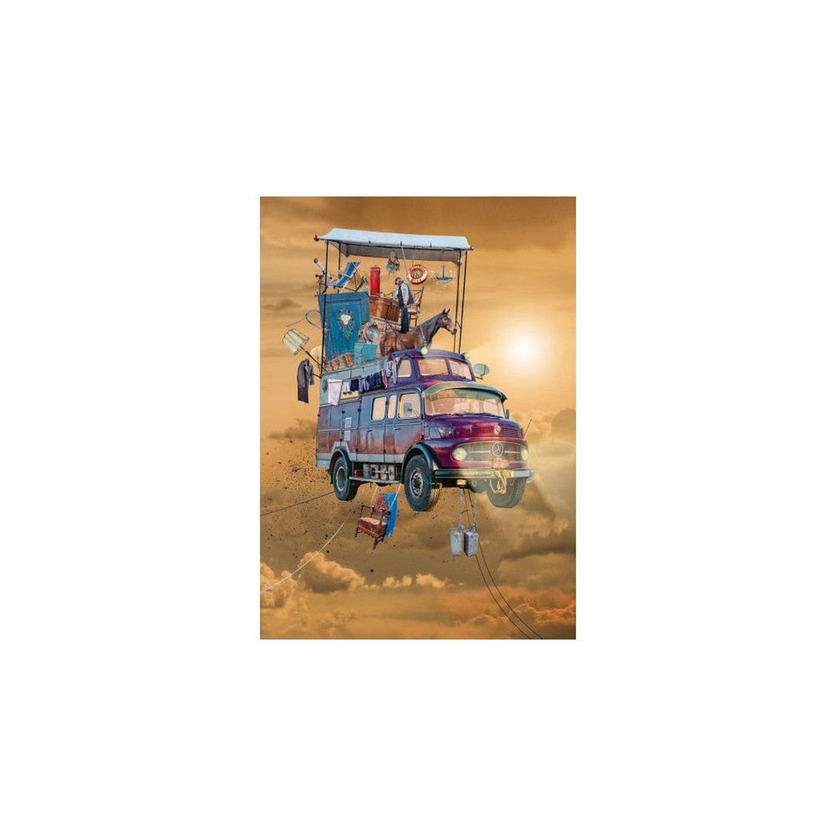 Heye - Fly High! Mobile House 1000 Piece Puzzle