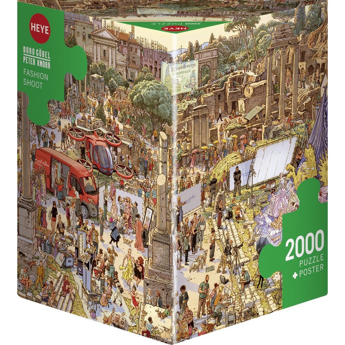 Heye - Gobel/Knorr - Fashion Shoot 2000 Piece Puzzle
