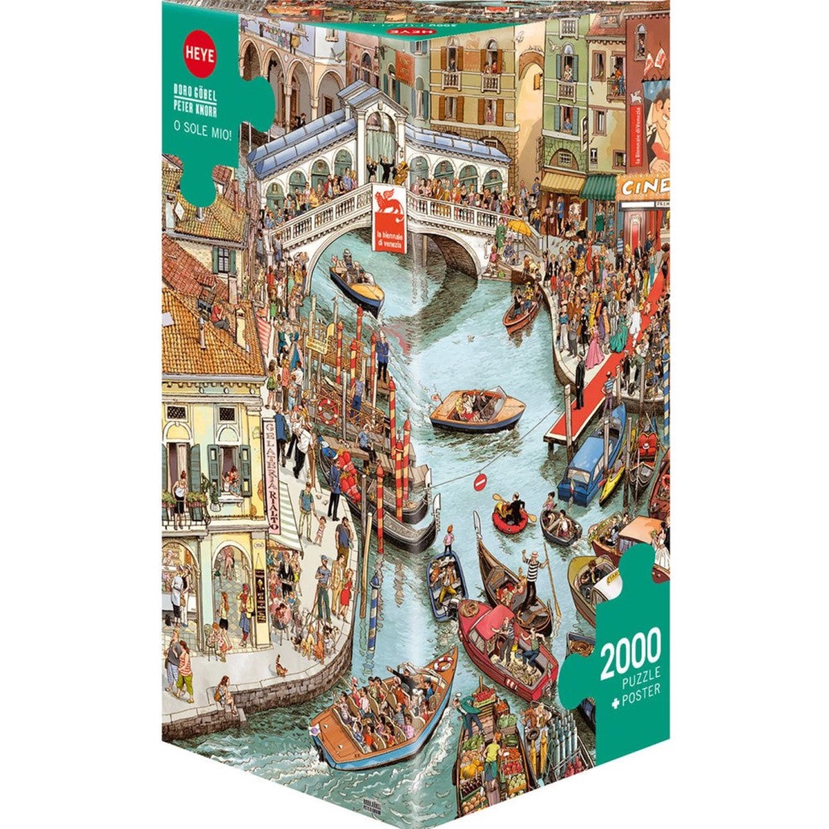 Heye - Gobel/Knorr O Sole Mio! 2000 Piece Puzzle
