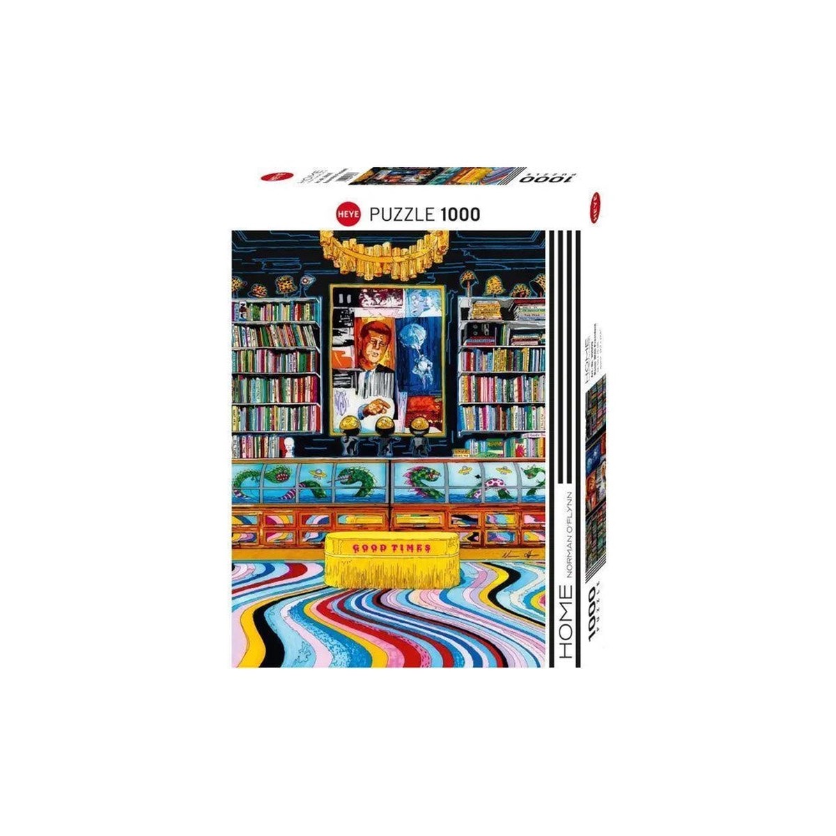 Heye - Home - Room With President 1000 Piece Puzzle