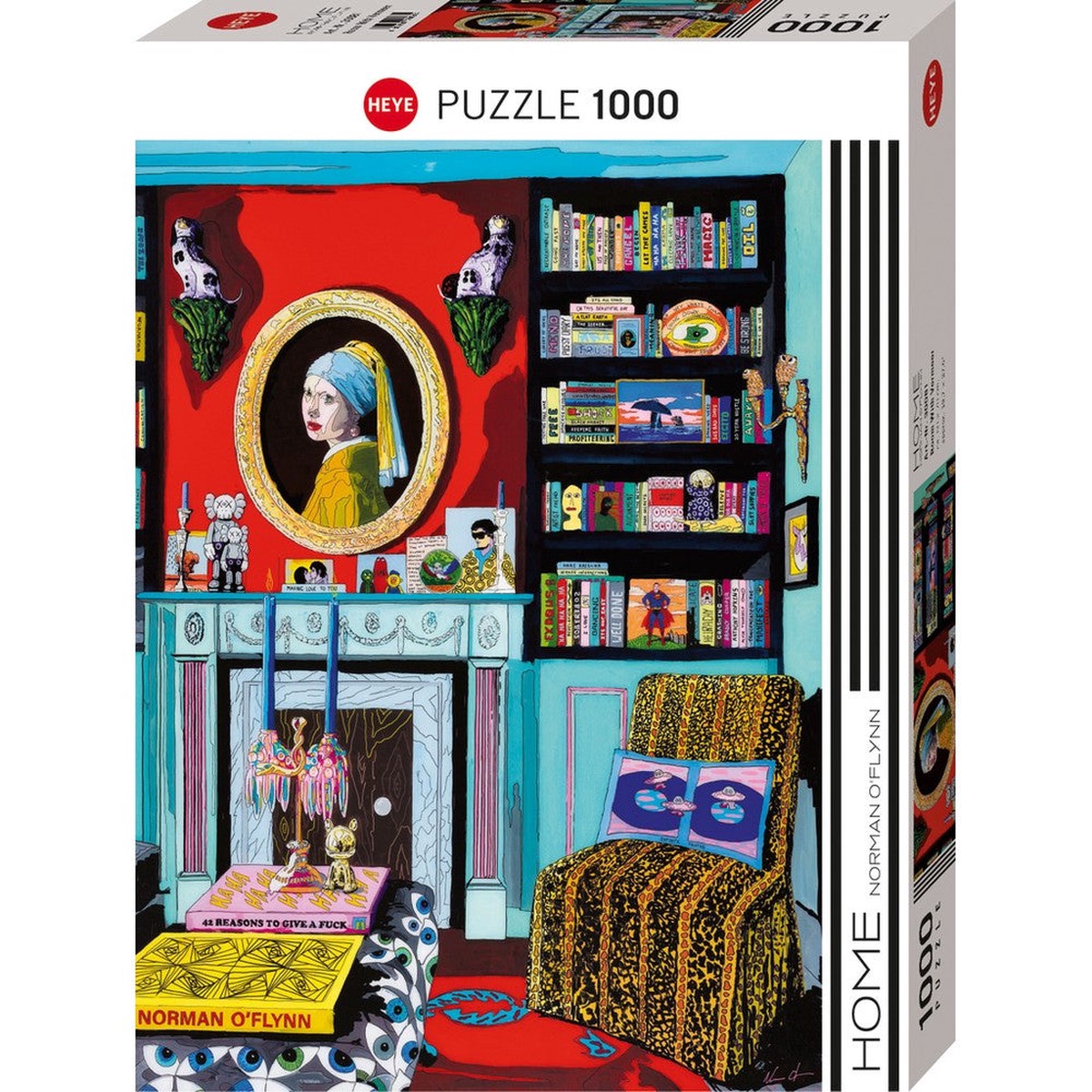 Heye - Home Room With Vermeer 1000 Piece Puzzle