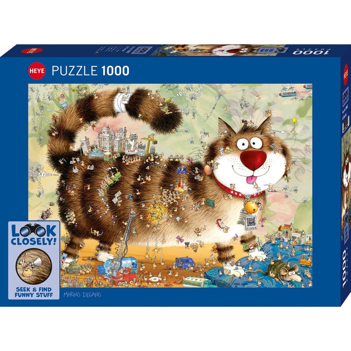 Heye - Look Closely - At The Cat 1000 Piece Puzzle