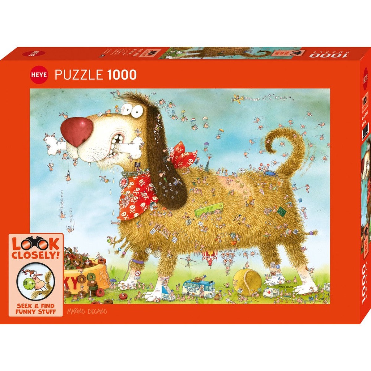 Heye - Look Closely - At The Dog 1000 Piece Puzzle