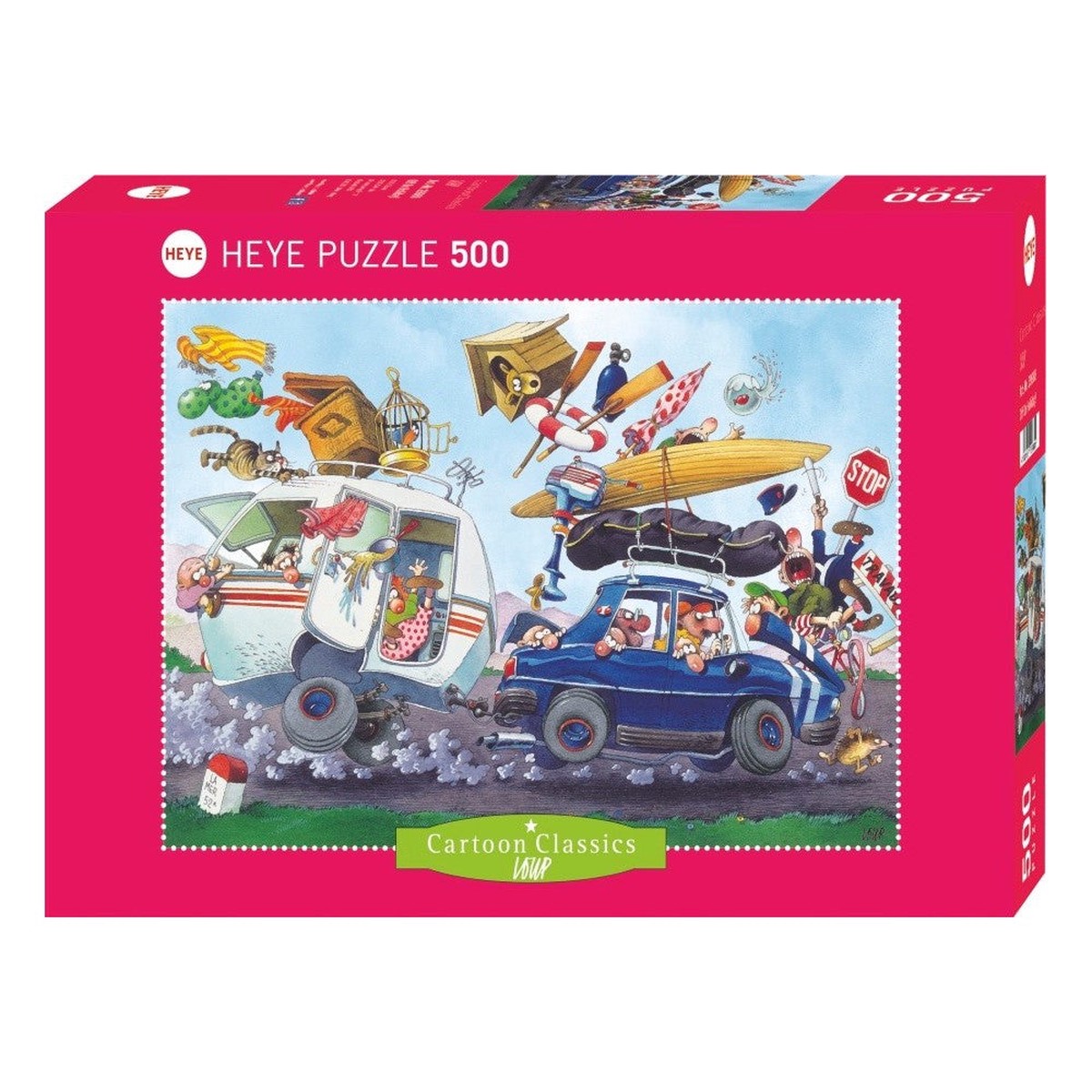 Heye - Loup - Off On Holiday! 500 Piece Puzzle