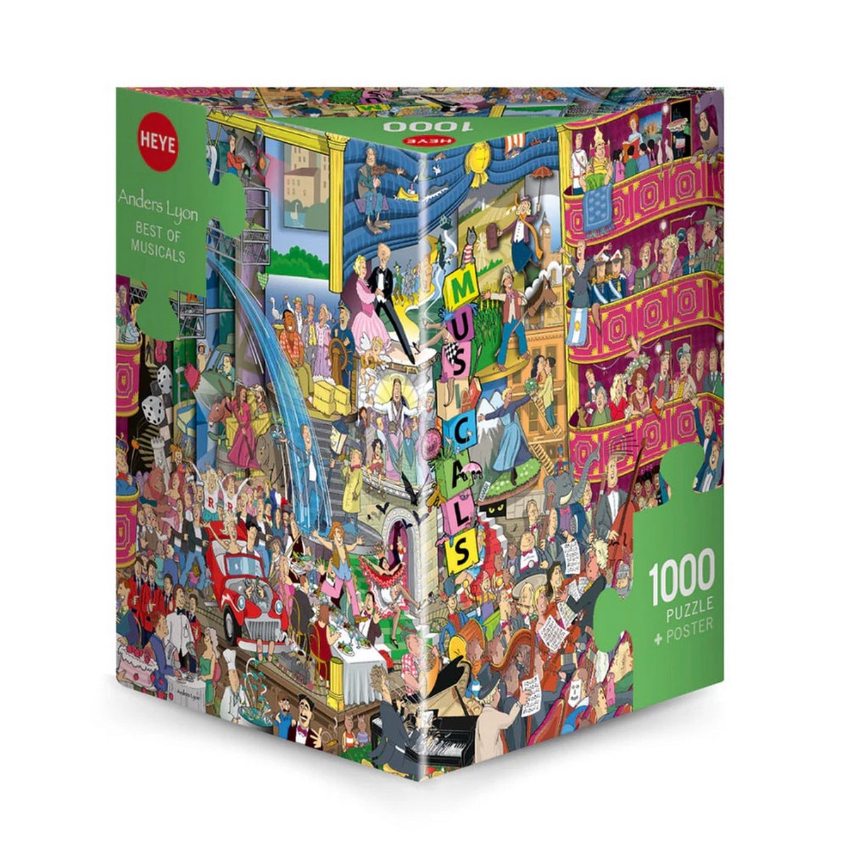 Heye - Lyon - Best Of Musicals 1000 Piece Puzzle