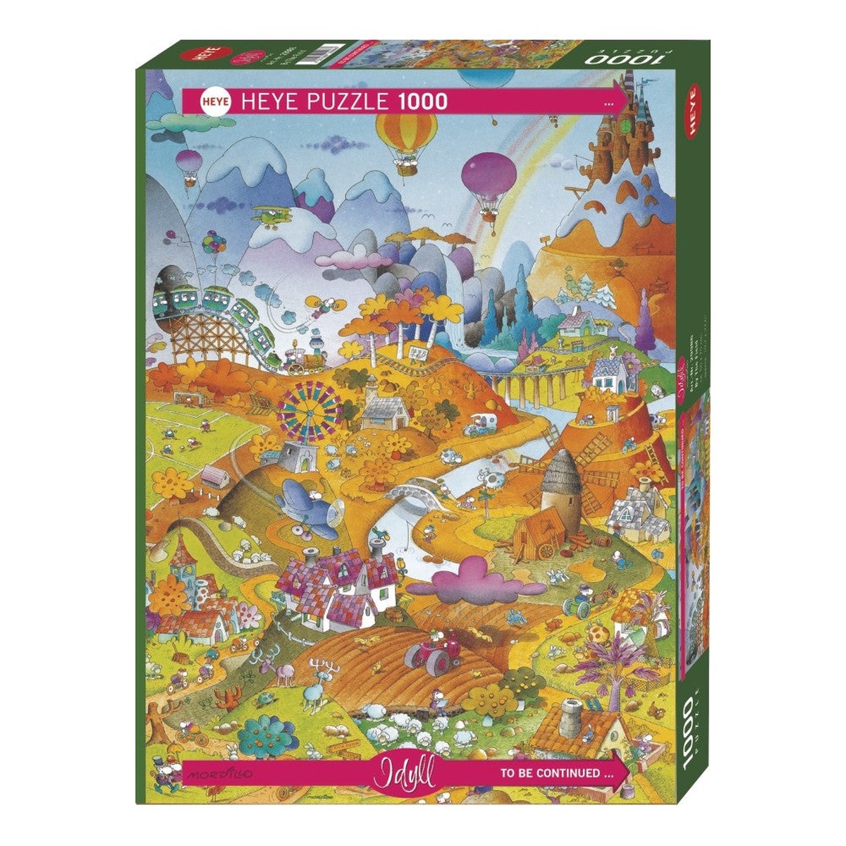 Heye - Mordillo - Idyll Field 1000 Piece Puzzle