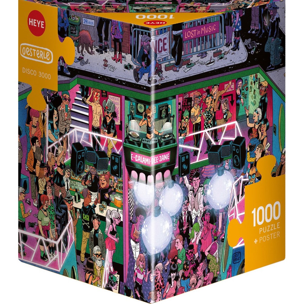 Heye - Osterle - Disco 3000 1000 Piece Puzzle