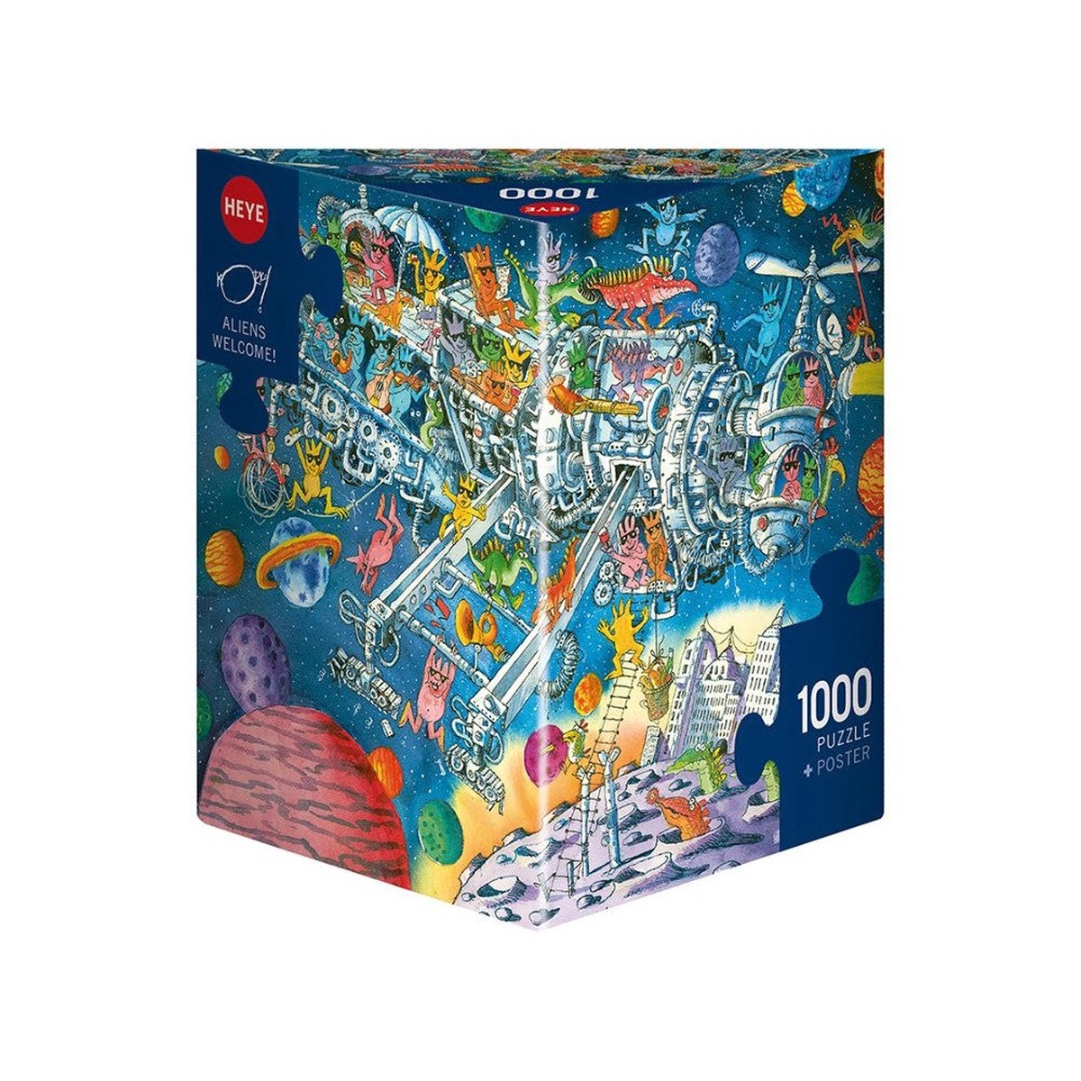 Heye - Paul - Aliens Welcome 1000 Piece Puzzle