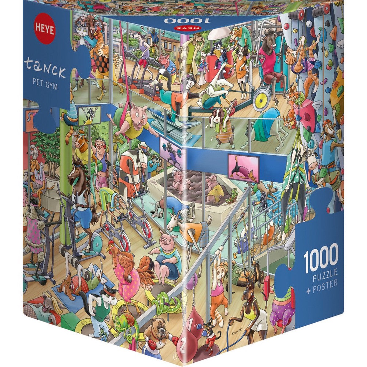 Heye - Paul - Pet Gym 1000 Piece Puzzle