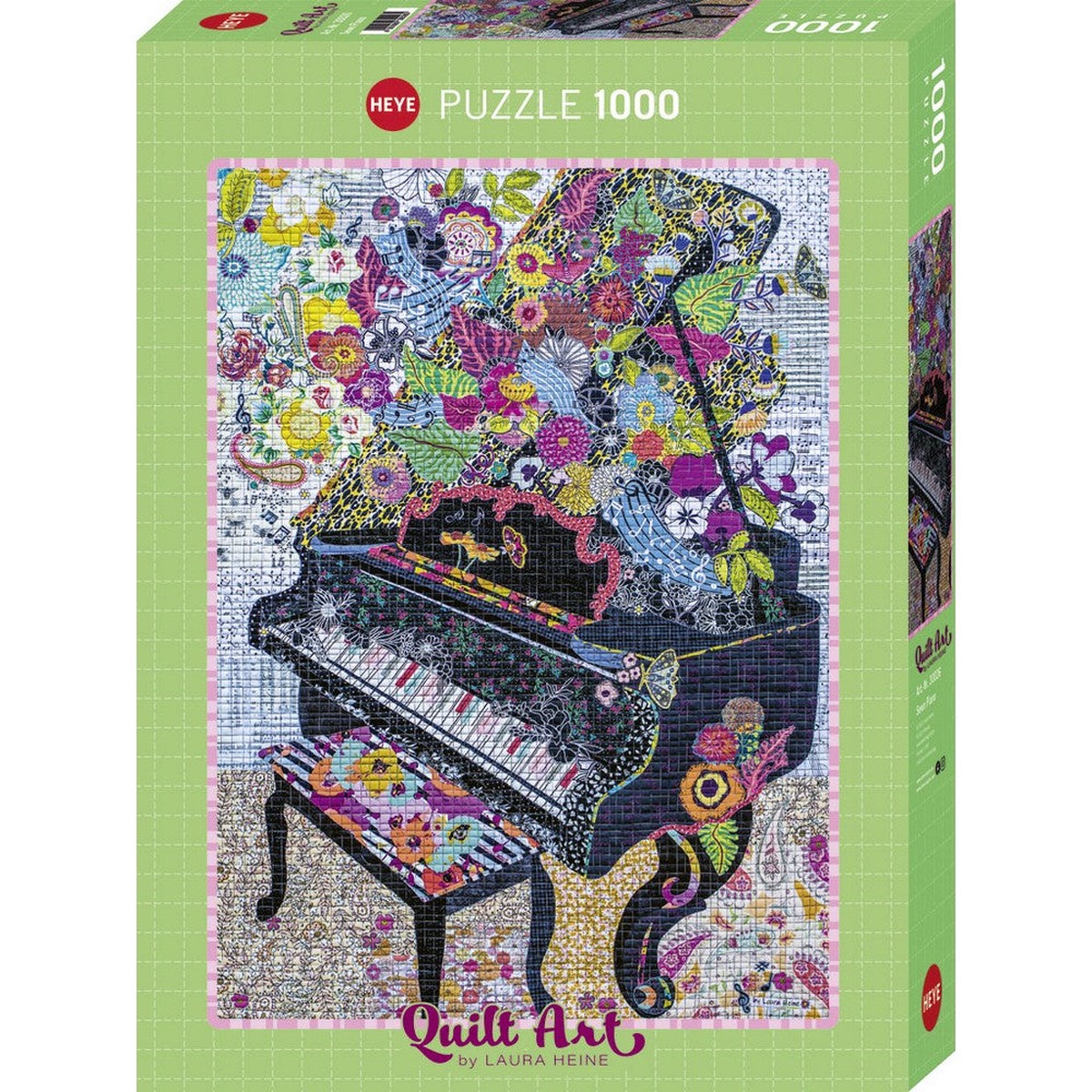 Heye - Quilt Art - Sewn Piano 1000 Piece Puzzle