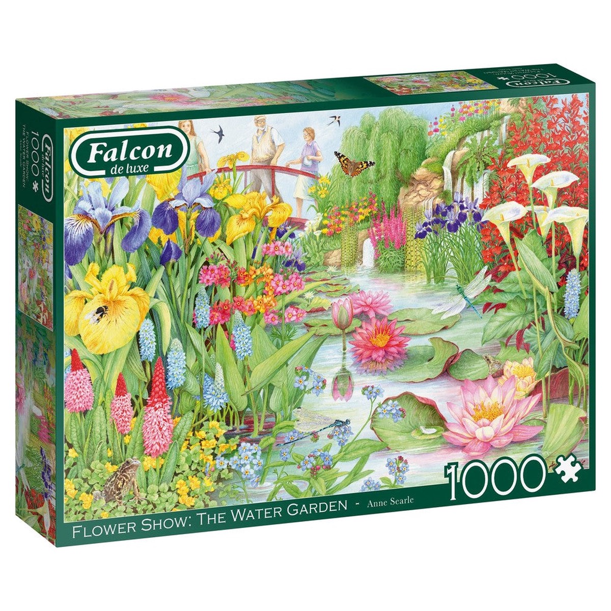 Jumbo - Flower Show Water Garden 1000 Piece Puzzle