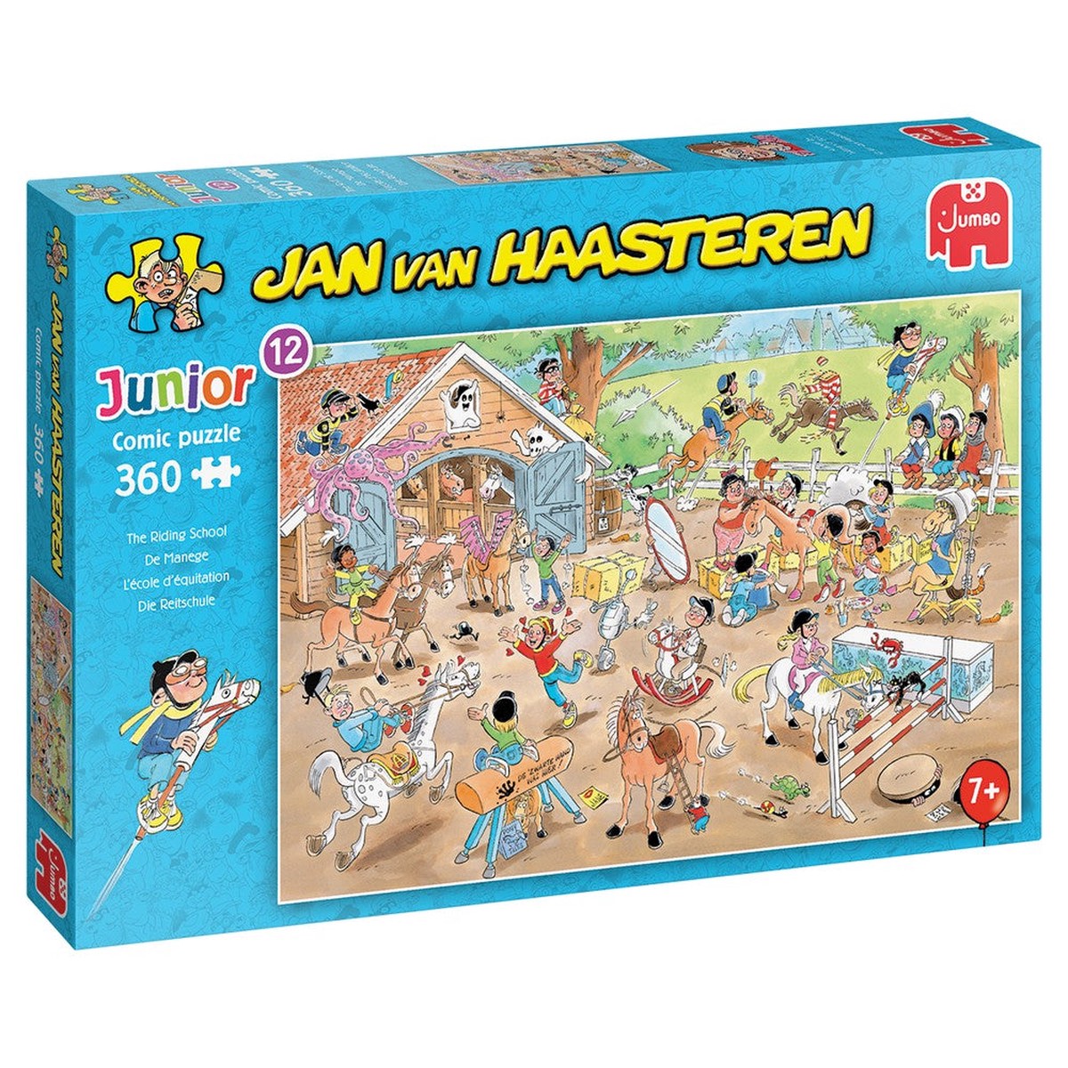 Jumbo Jan van Haasteren - Kids - Riding School 360 Piece Puzzle