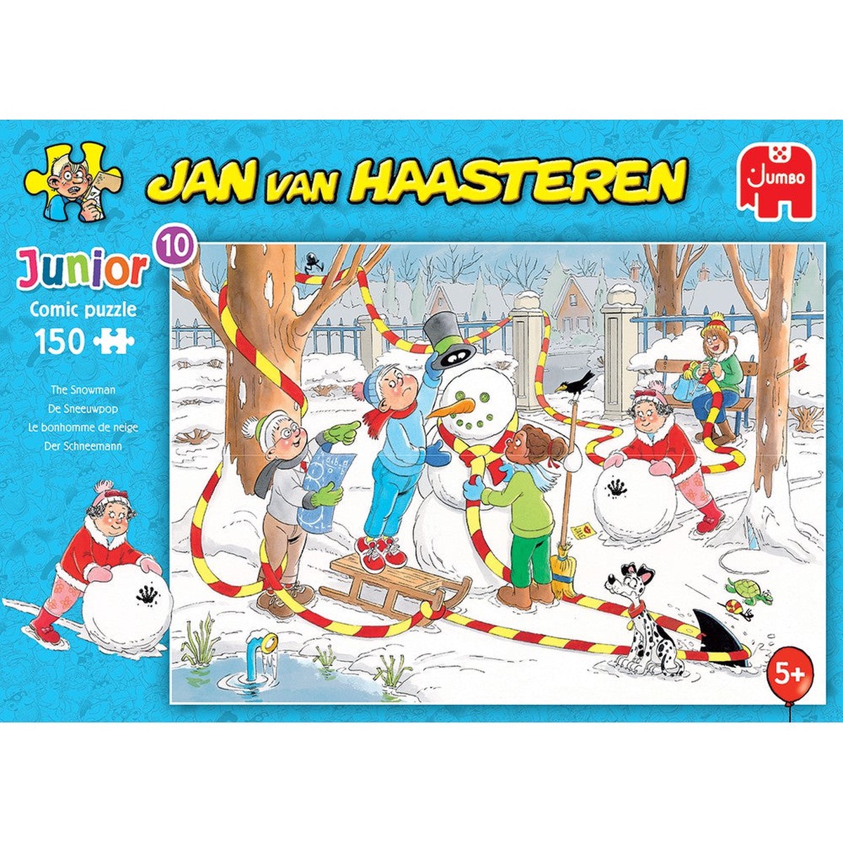 Jumbo Jan van Haasteren - Kids - Snowman 150 Piece Puzzle