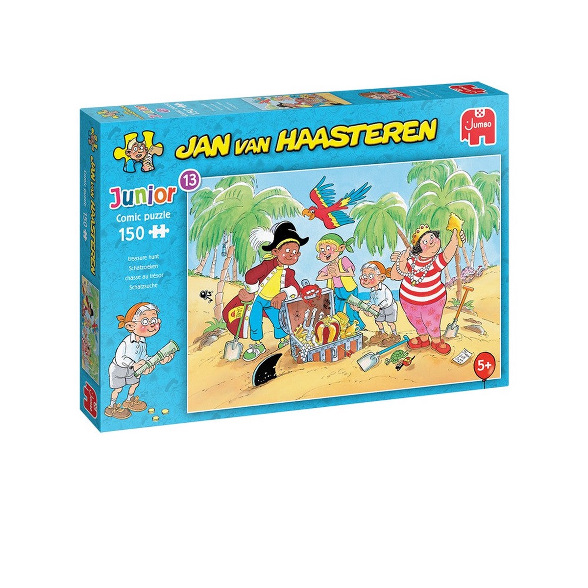 Jumbo Jan van Haasteren - Kids - Treasure Hunt 150 Piece Puzzle